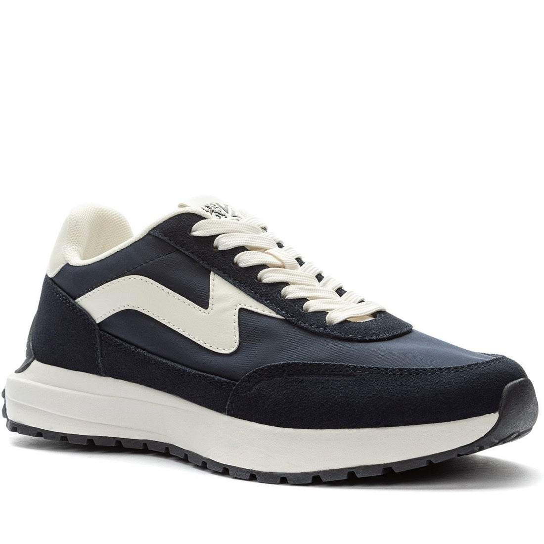 blue casual closed sneakers