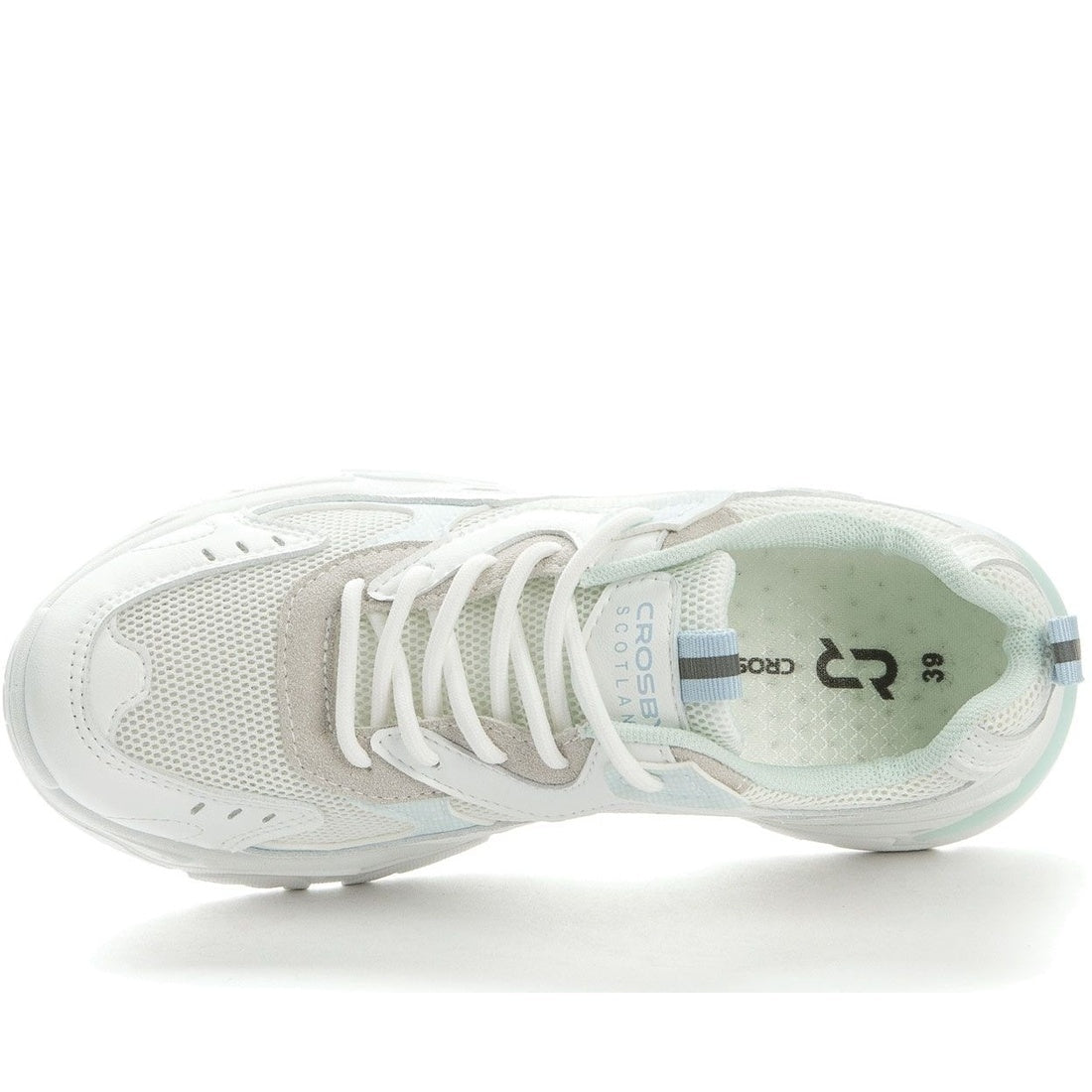 white casual closed sneakers