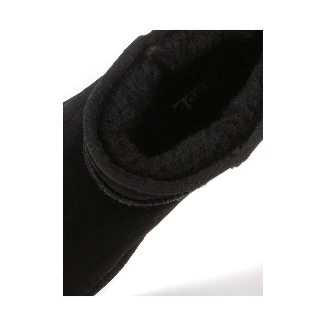 black casual closed booties