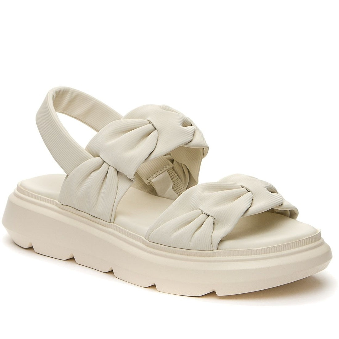 beige casual open sandals