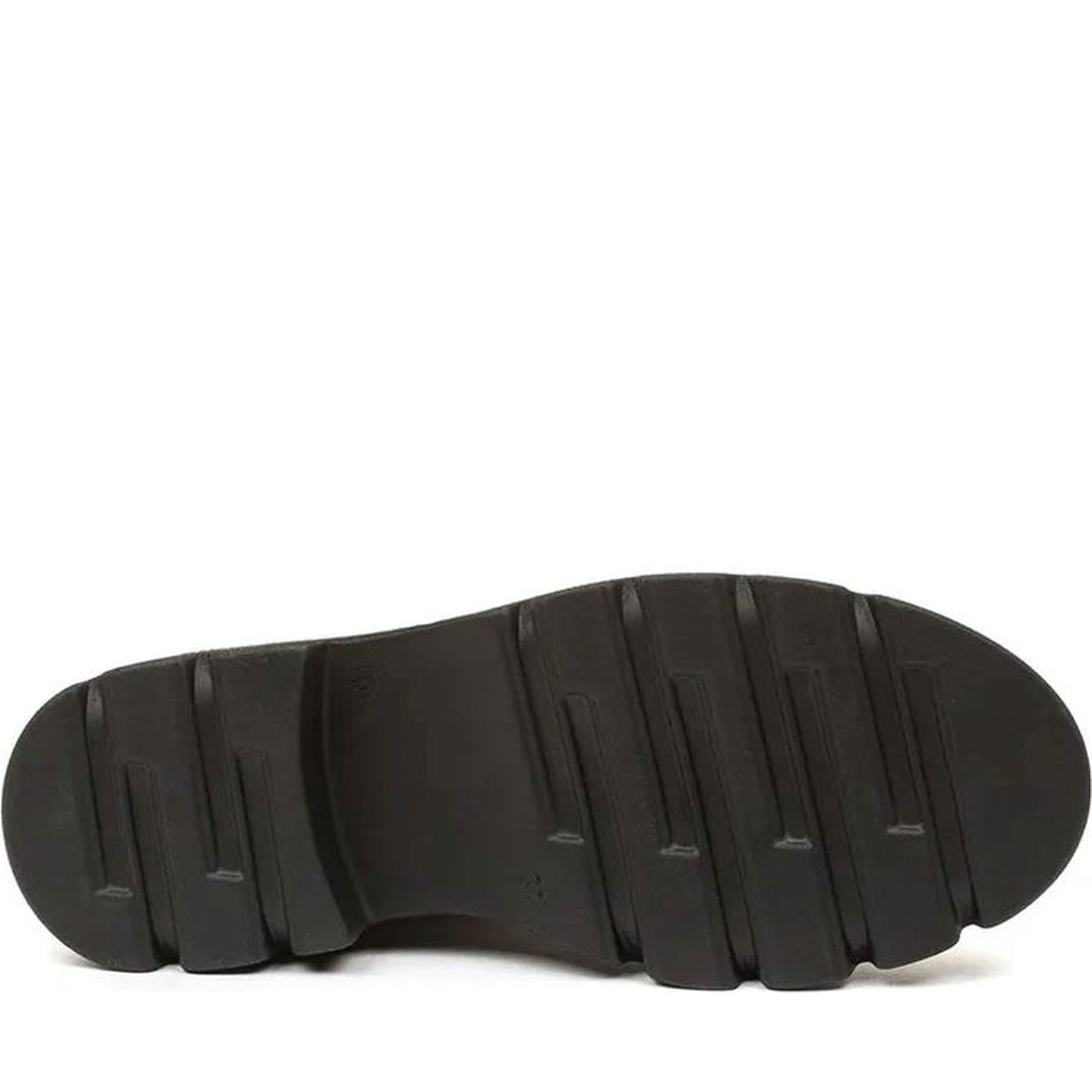 black casual closed booties