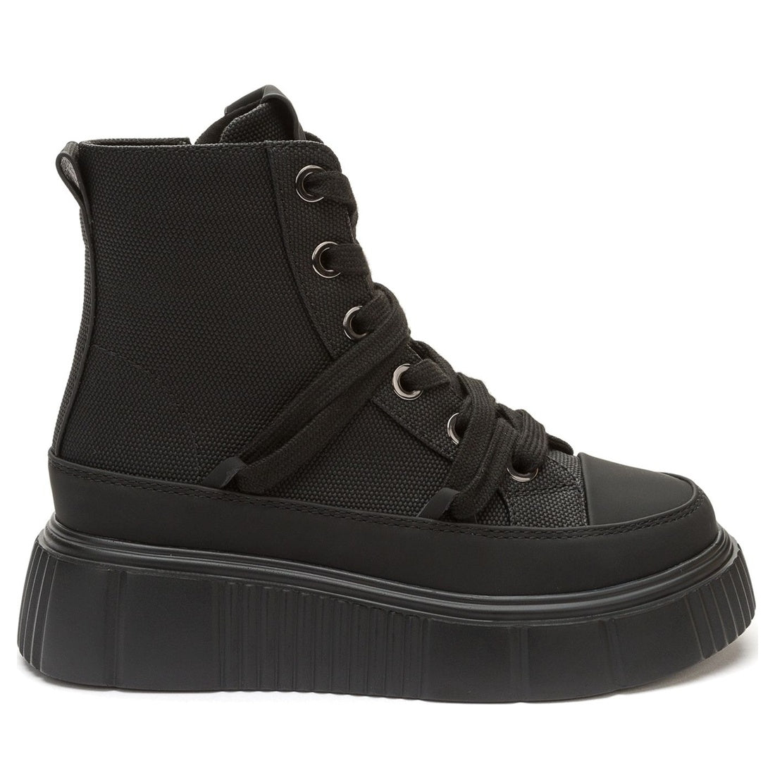 black casual closed booties