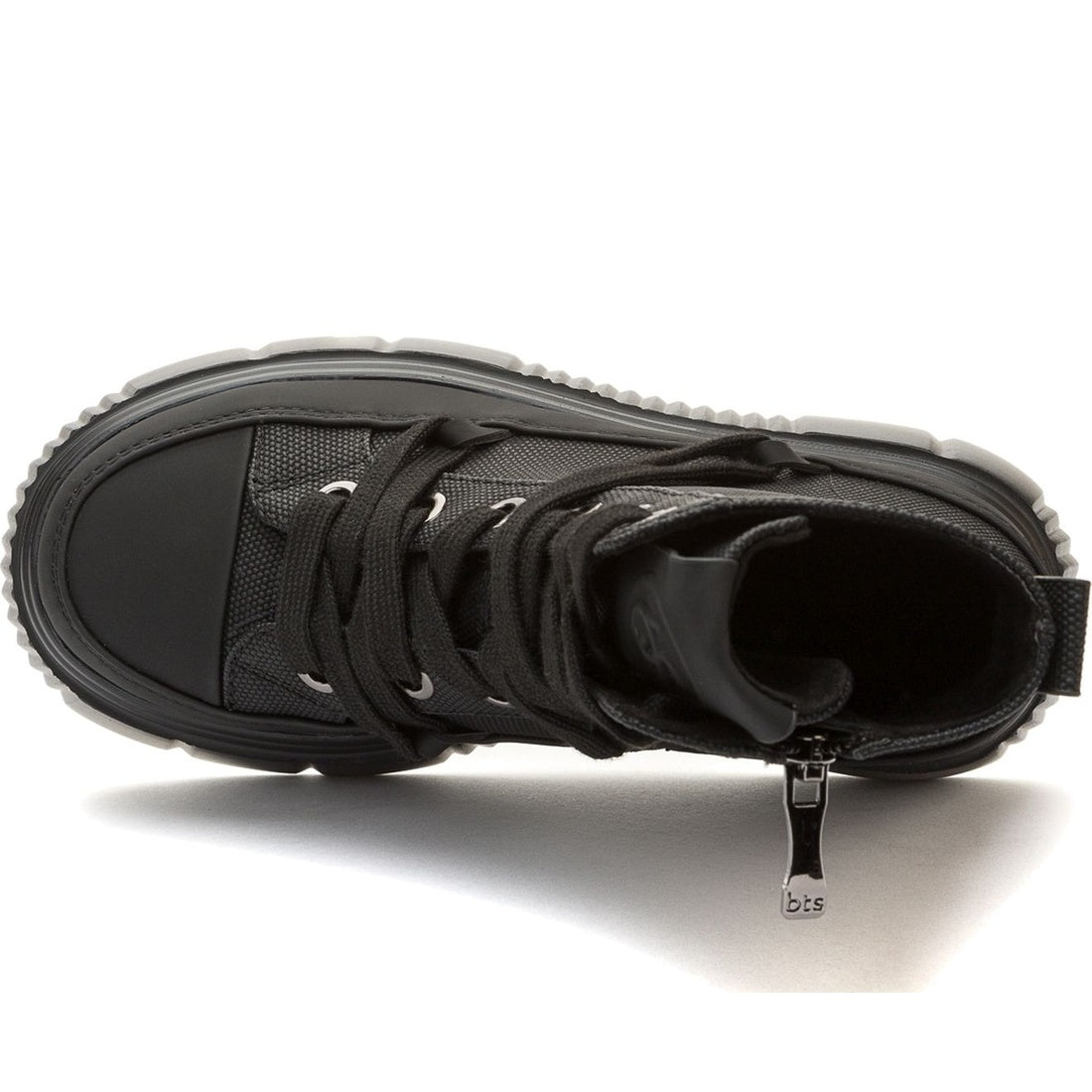 black casual closed booties