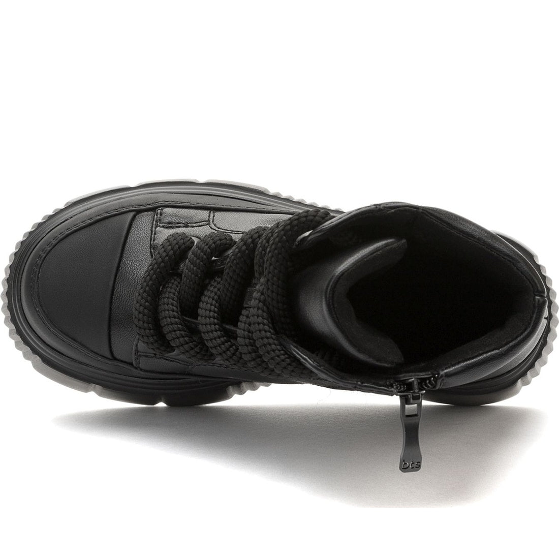 black casual closed booties