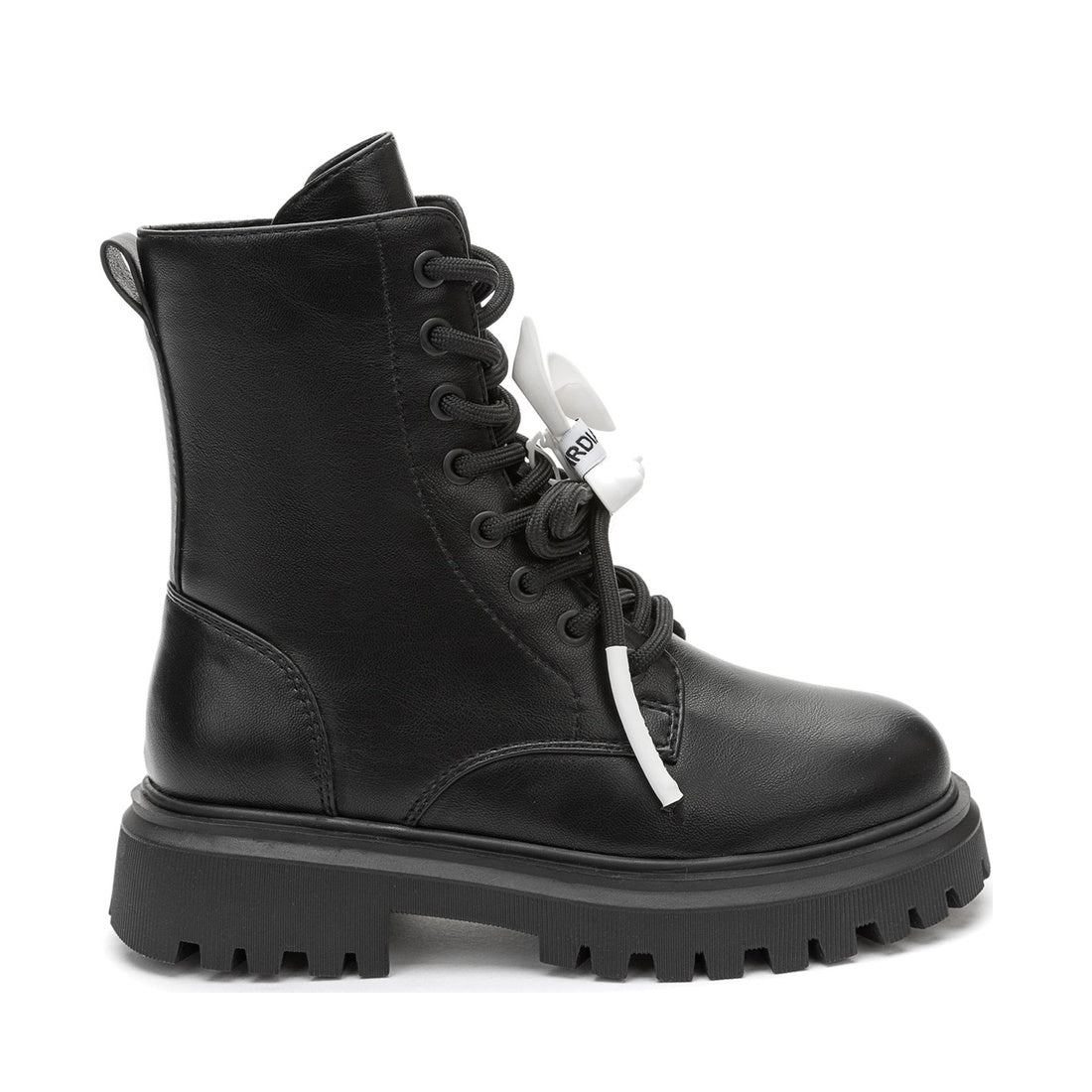 black casual closed booties