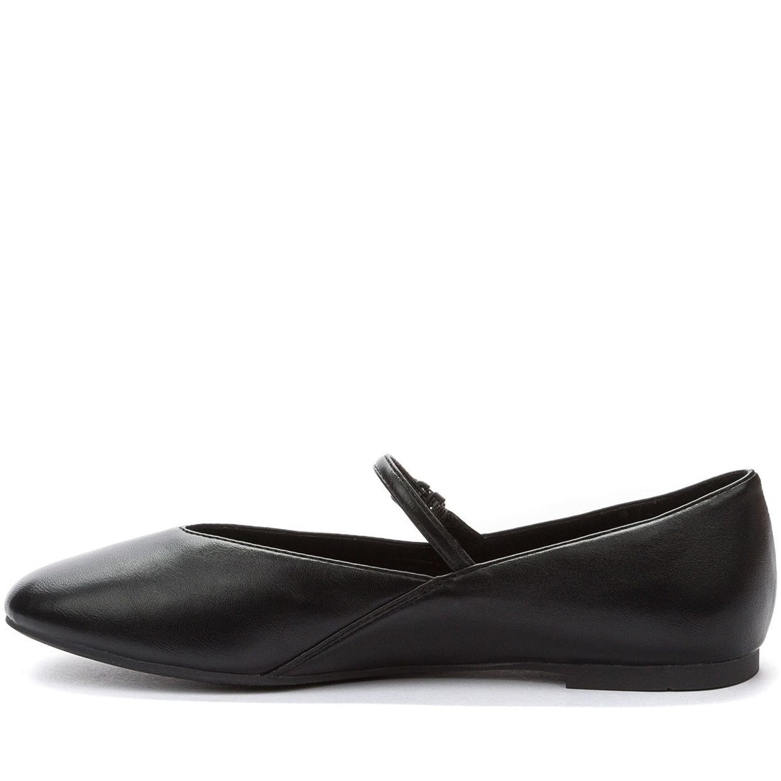 black elegant closed ballerinas