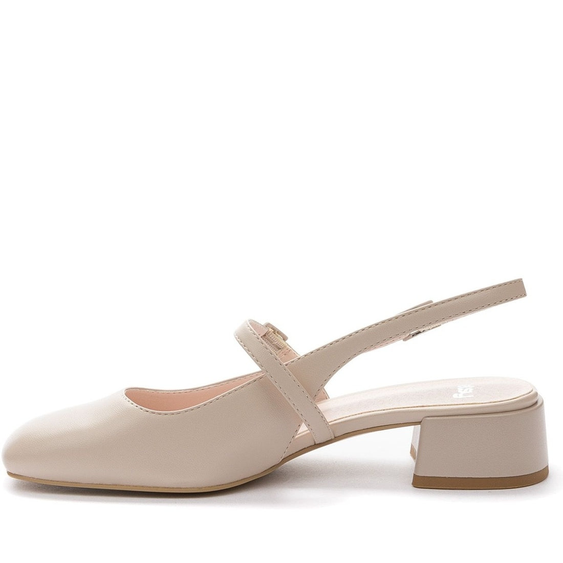 beige elegant part-open sandals