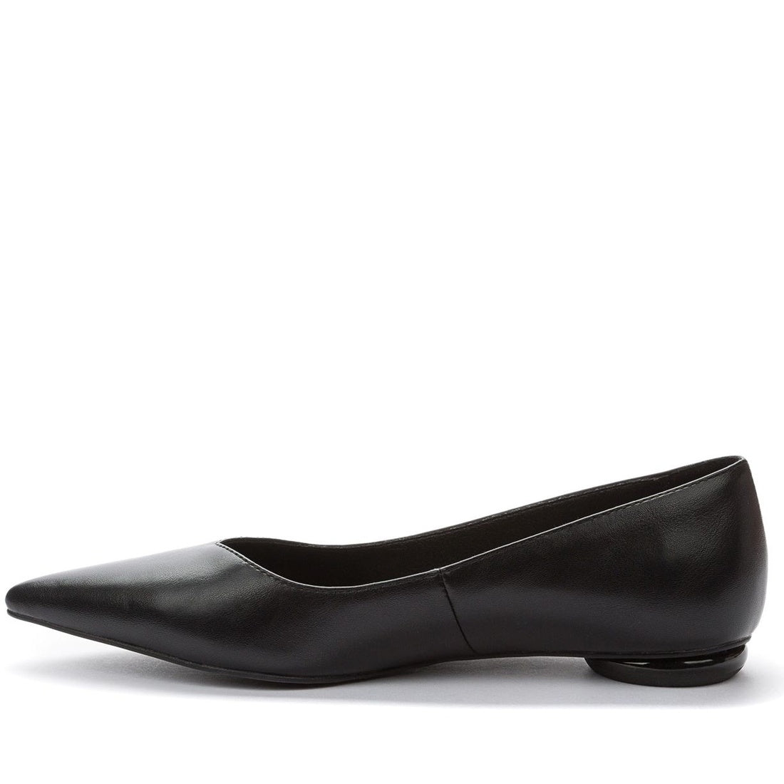 black elegant closed ballerinas