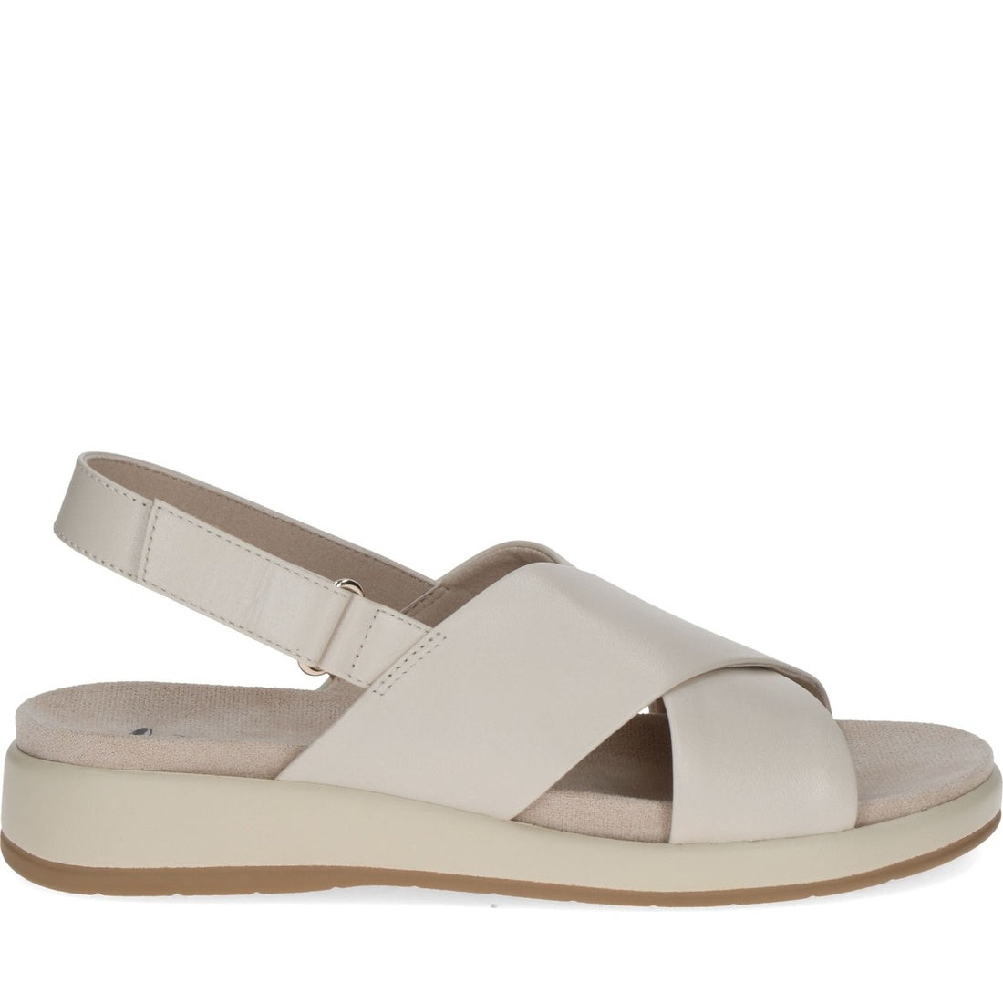 beige casual open sandals