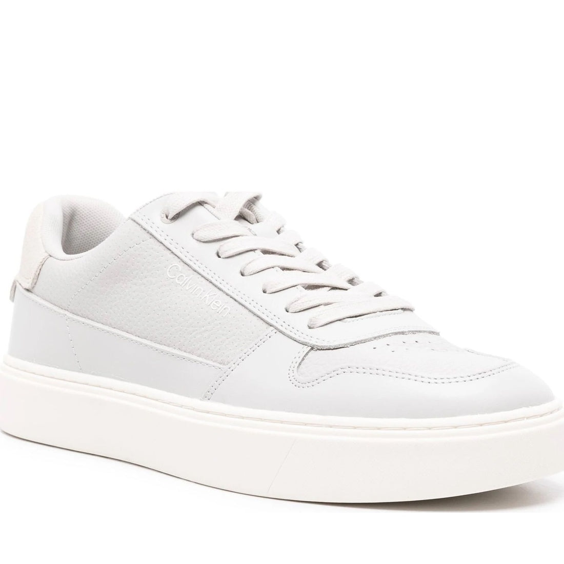 low top lace up leisure grey