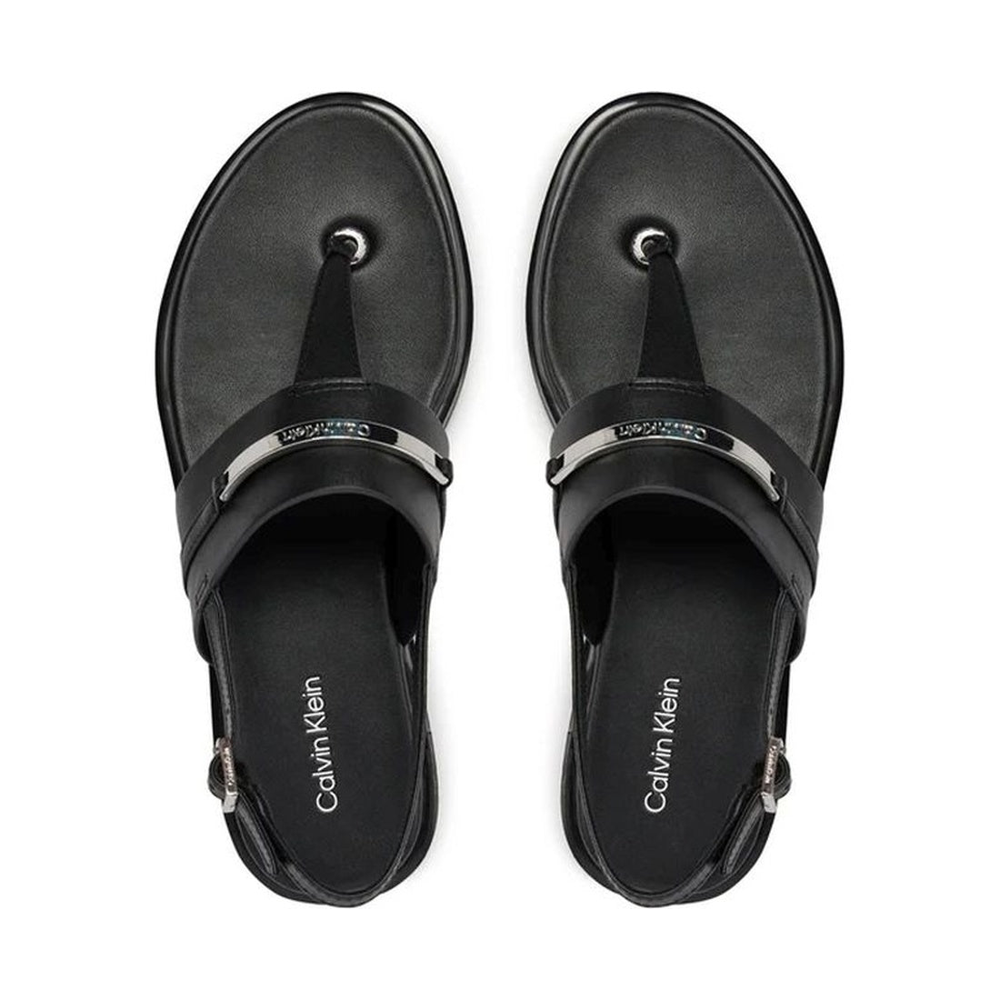 flat sandal metal bar