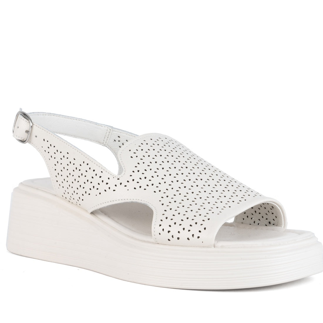 beige casual open sandals