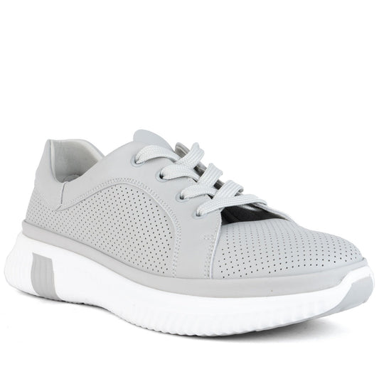 grey casual closed leisure shoes