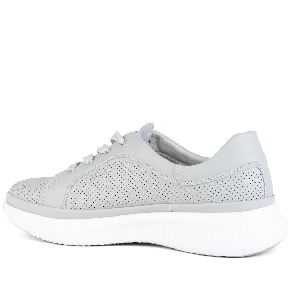 grey casual closed leisure shoes