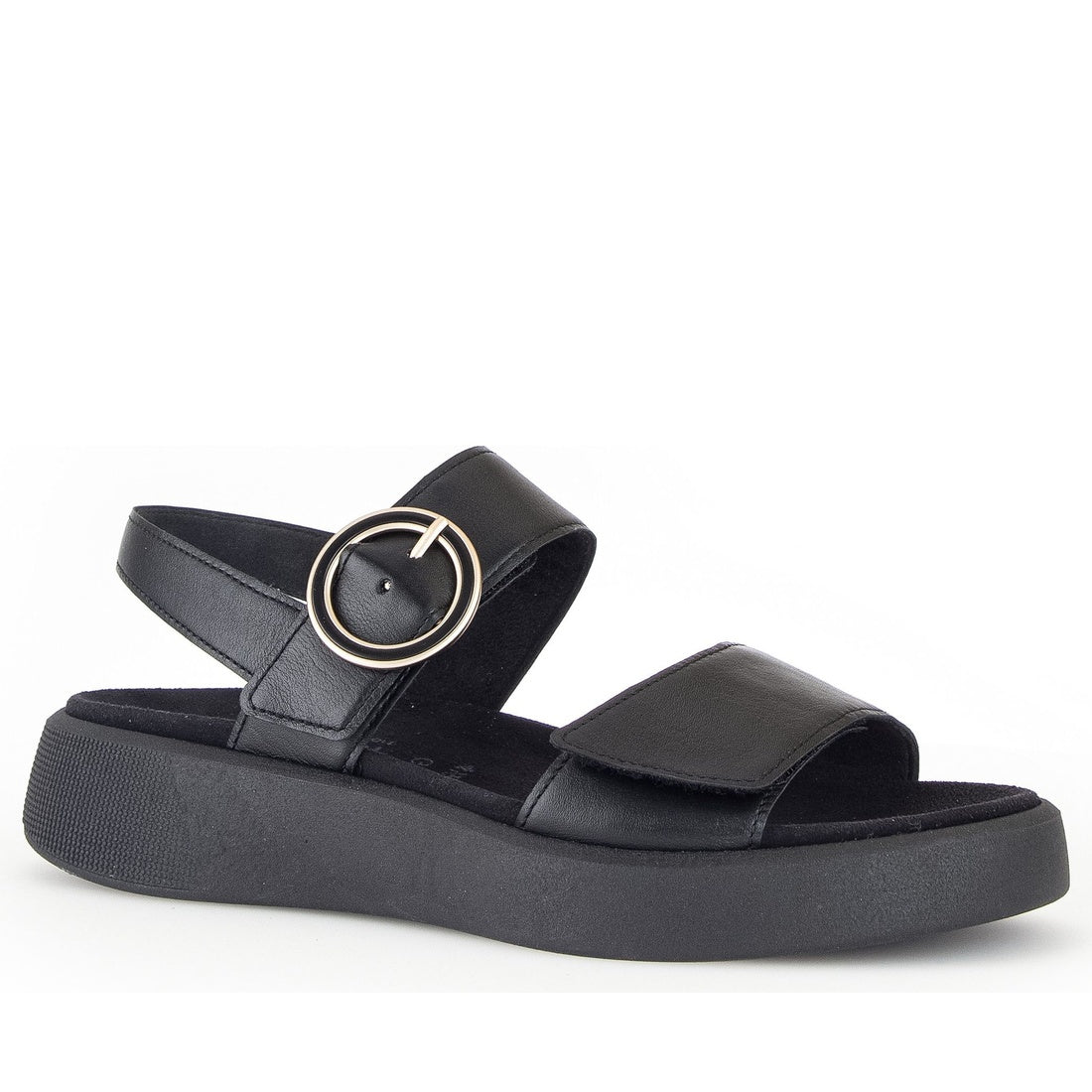 schwarz casual open sandals