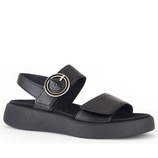 schwarz casual open sandals