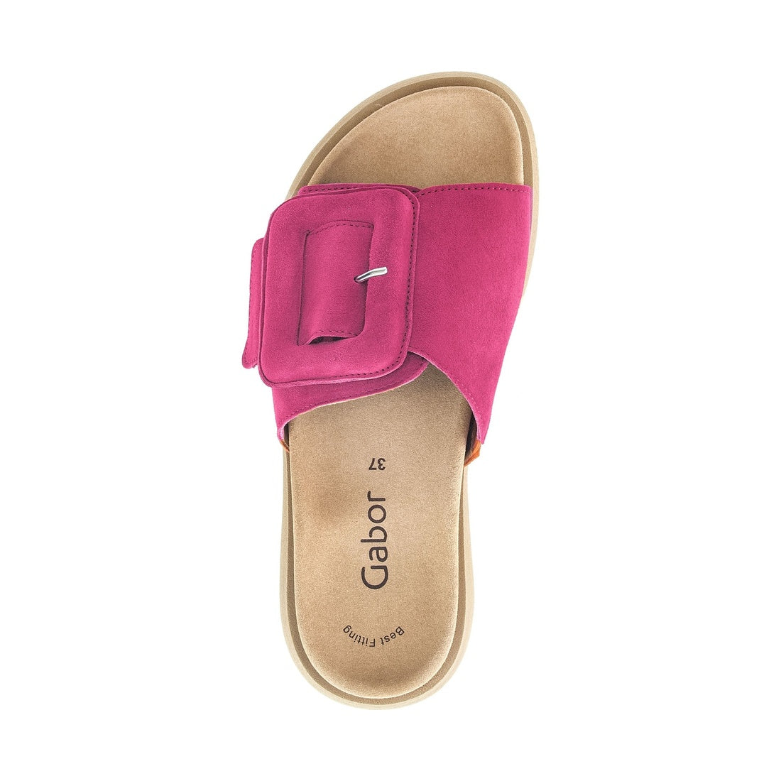 pink casual open slippers