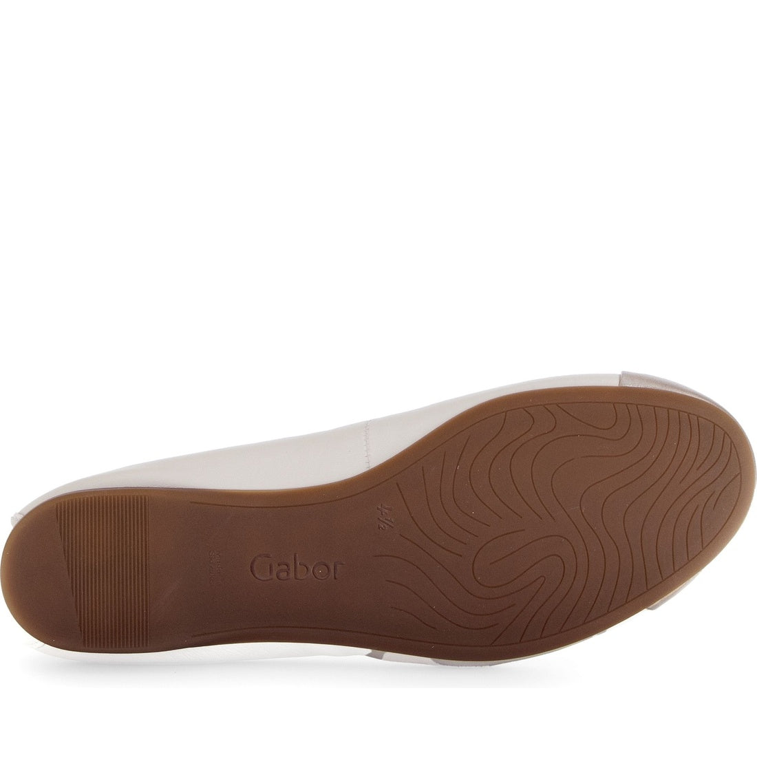 beige casual closed ballerinas