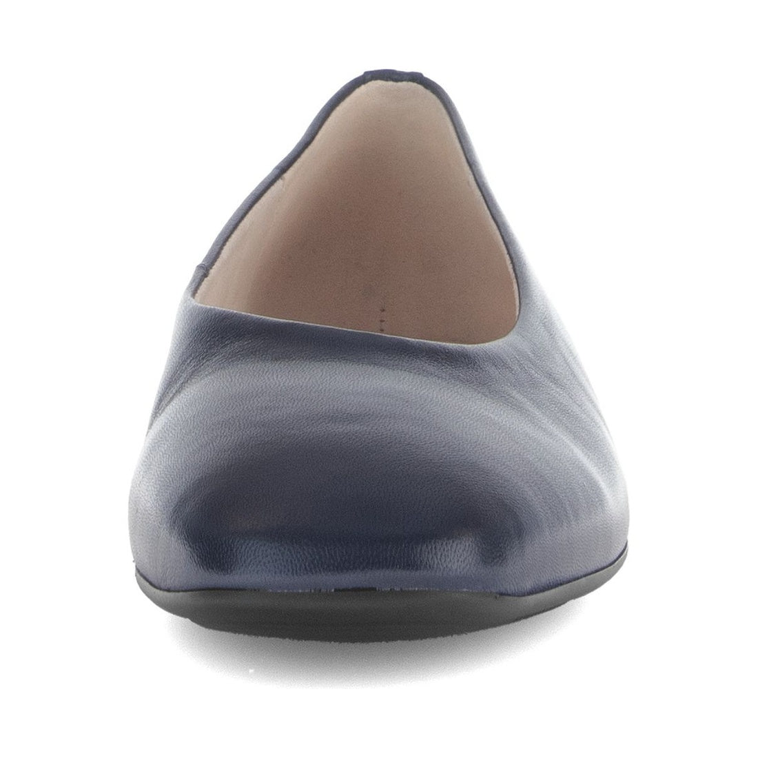 blue casual closed ballerinas