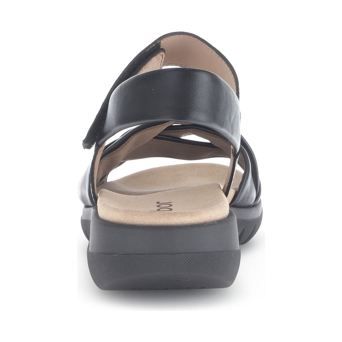 schwarz casual open sandals