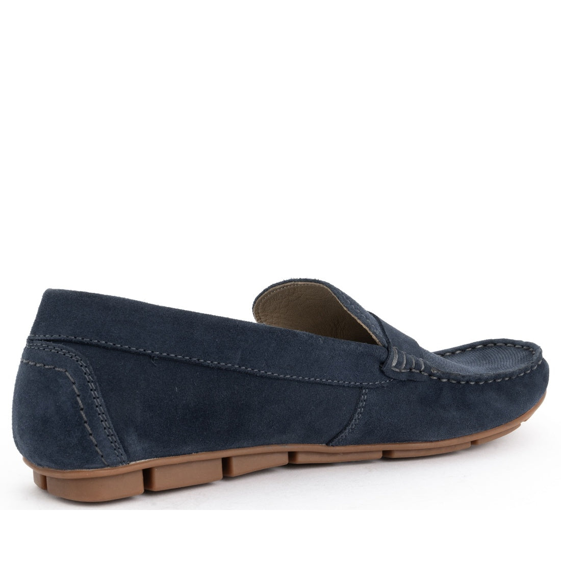 navy casual closed mocasins