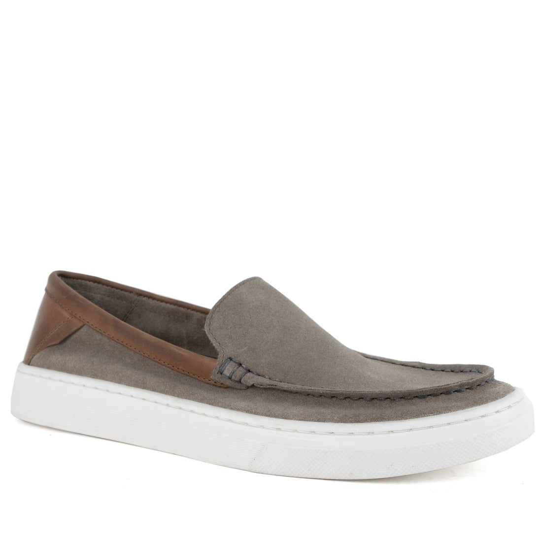 olive casual closed mocasins