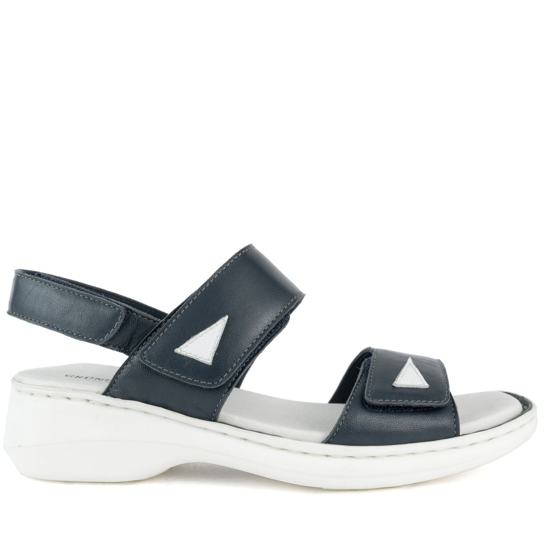 navy casual open sandals