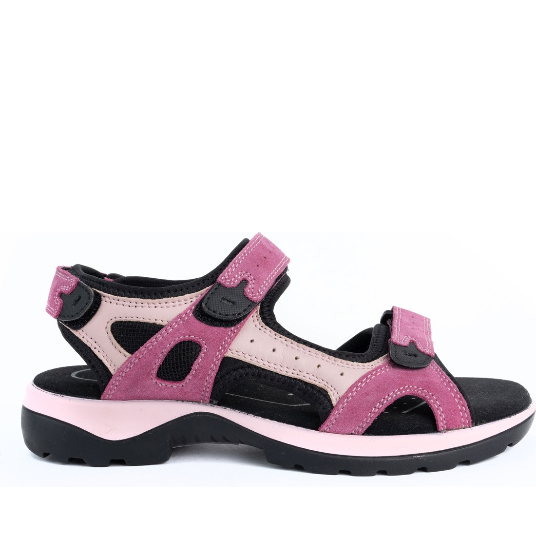 pink casual open sandals