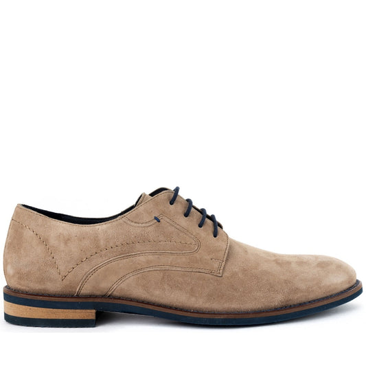 beige classic closed formal