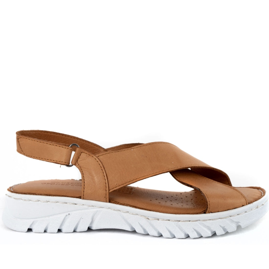 brown casual sandals