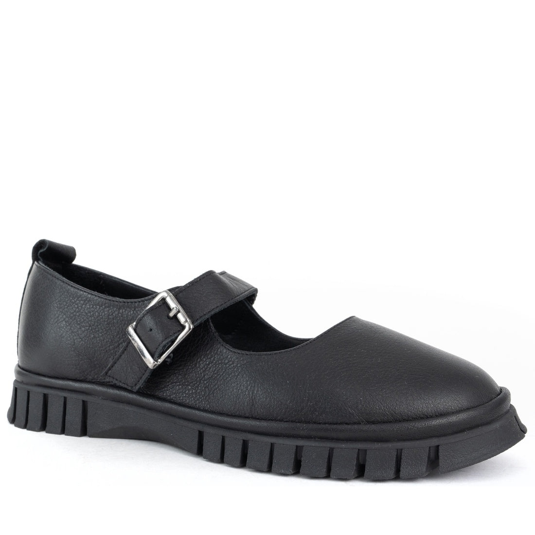 black casual ballerinas