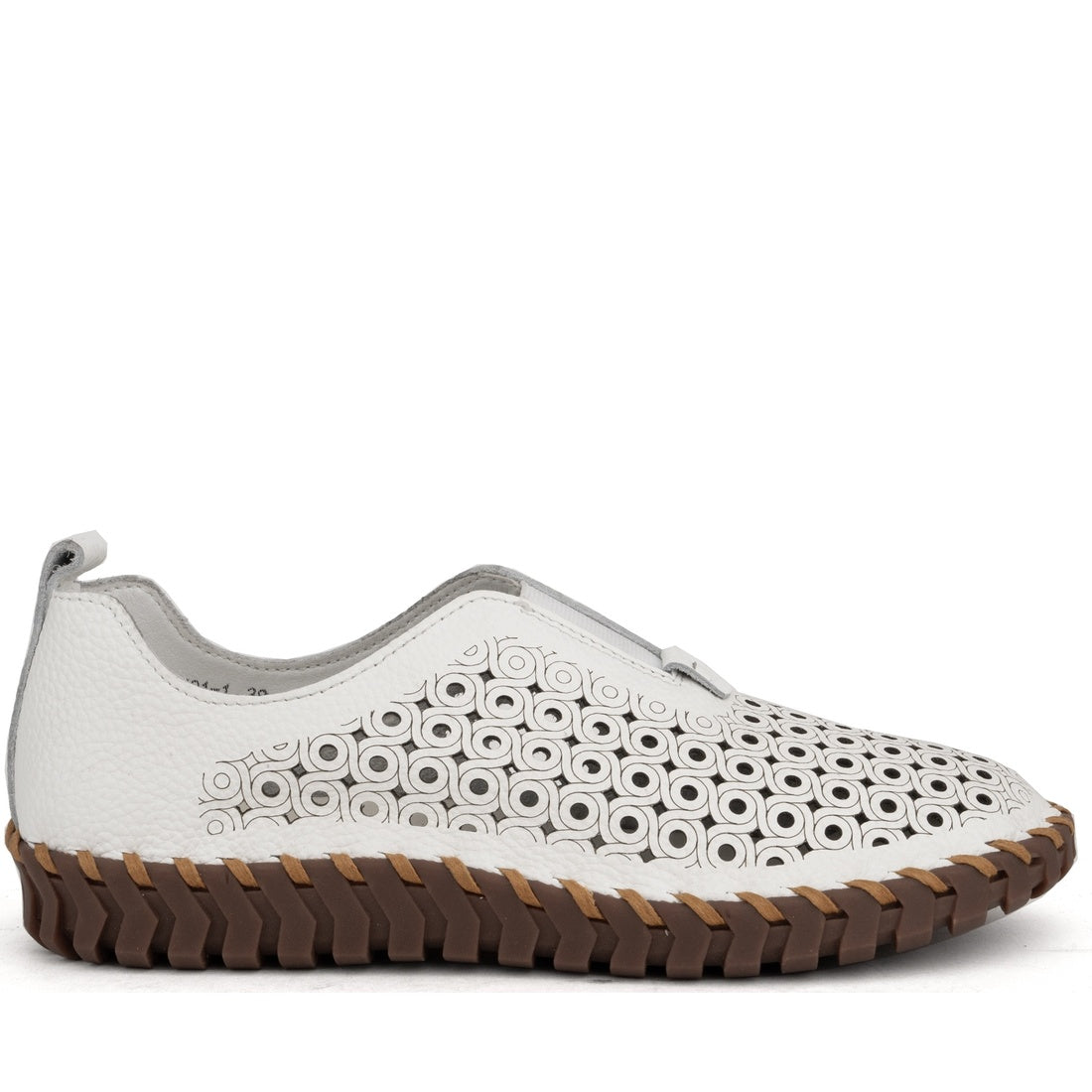 white casual closed leisure shoes