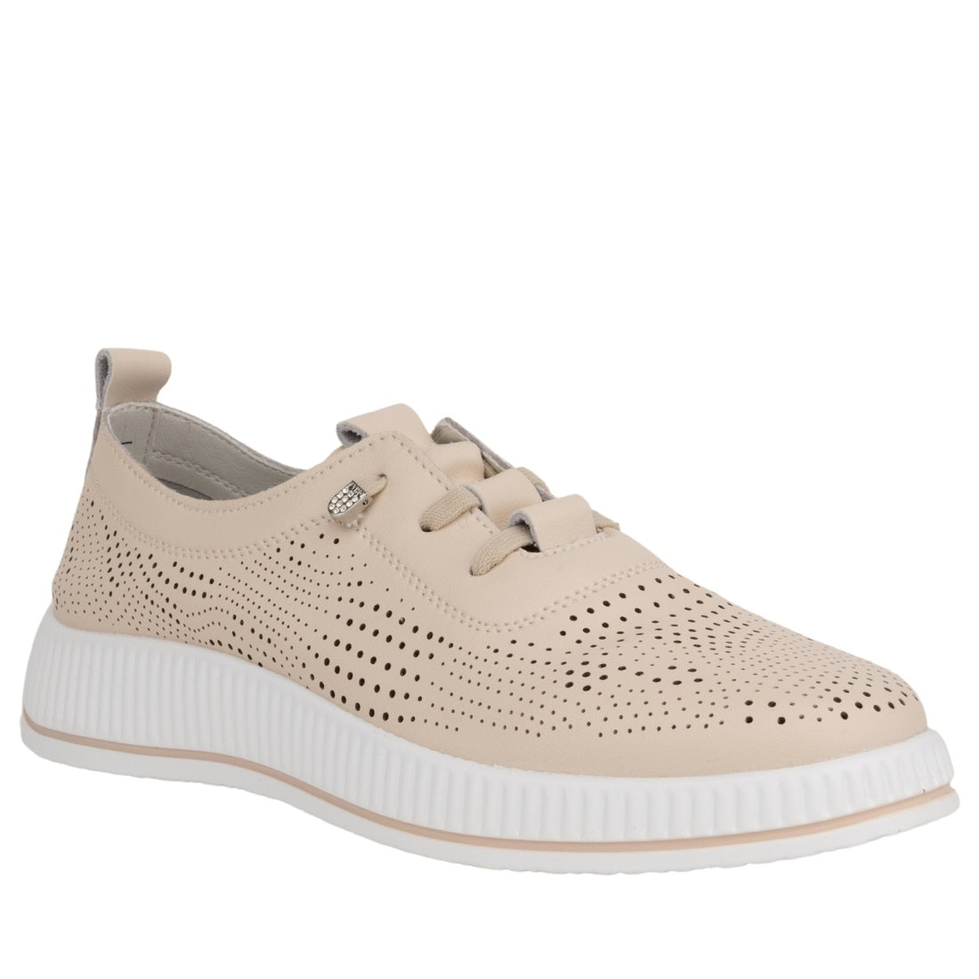 beige casual closed leisure shoes