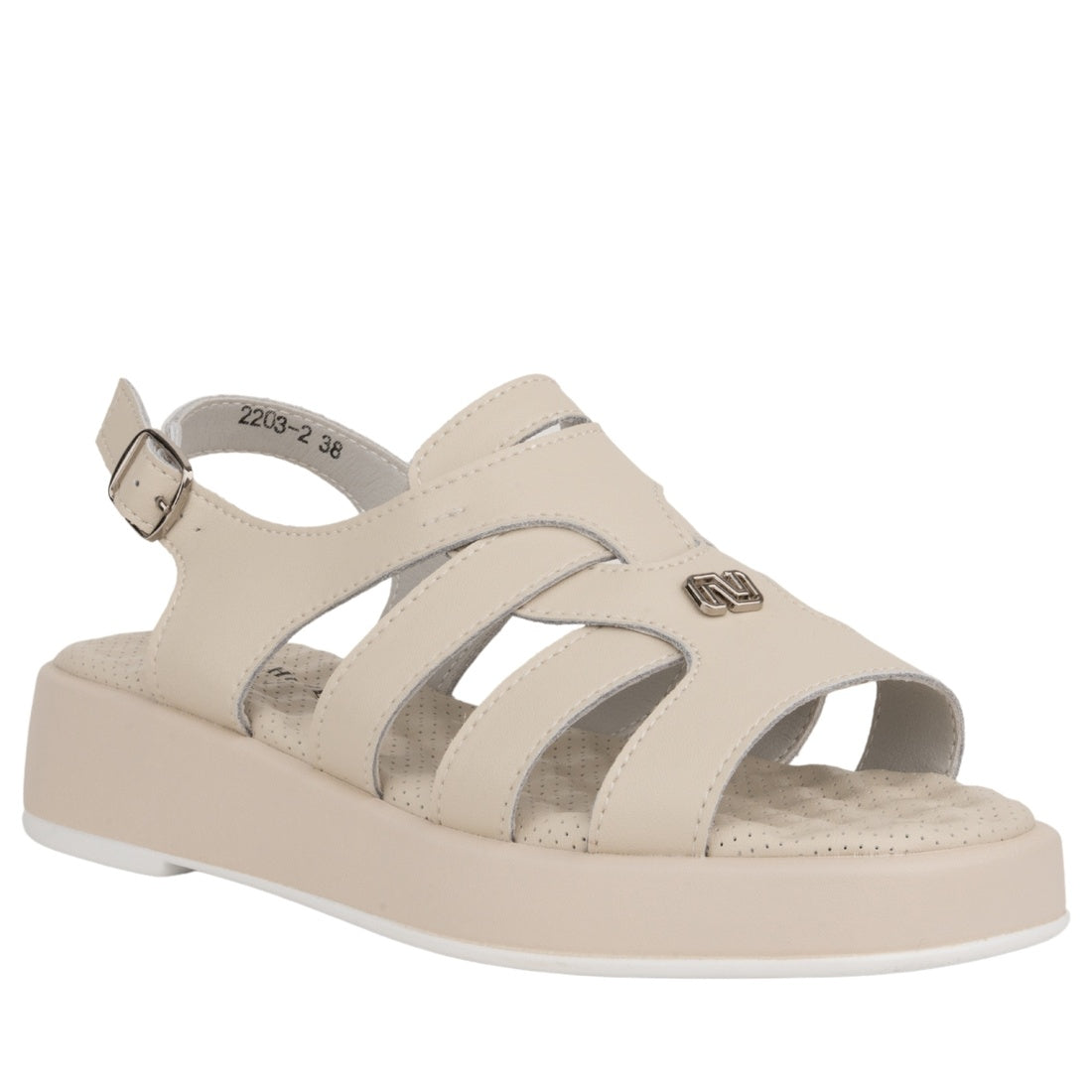 beige casual open sandals