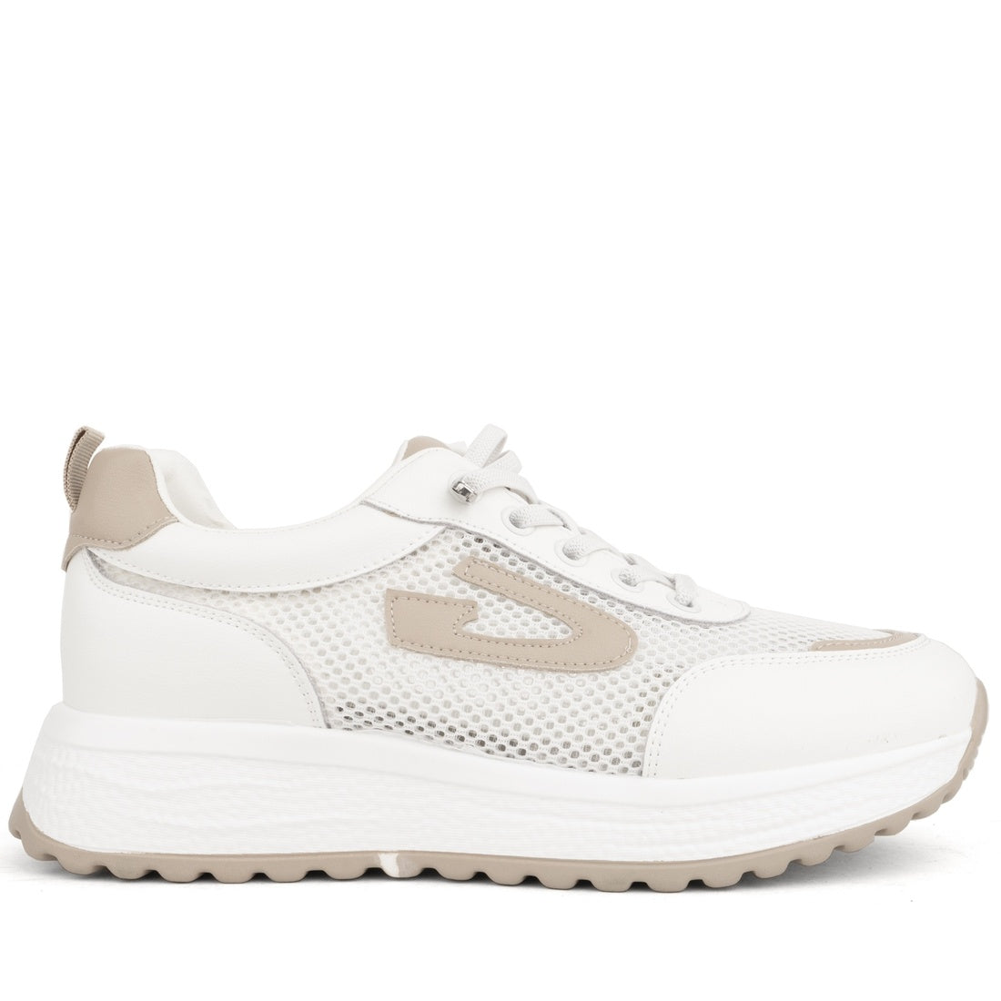 white casual closed sneakers