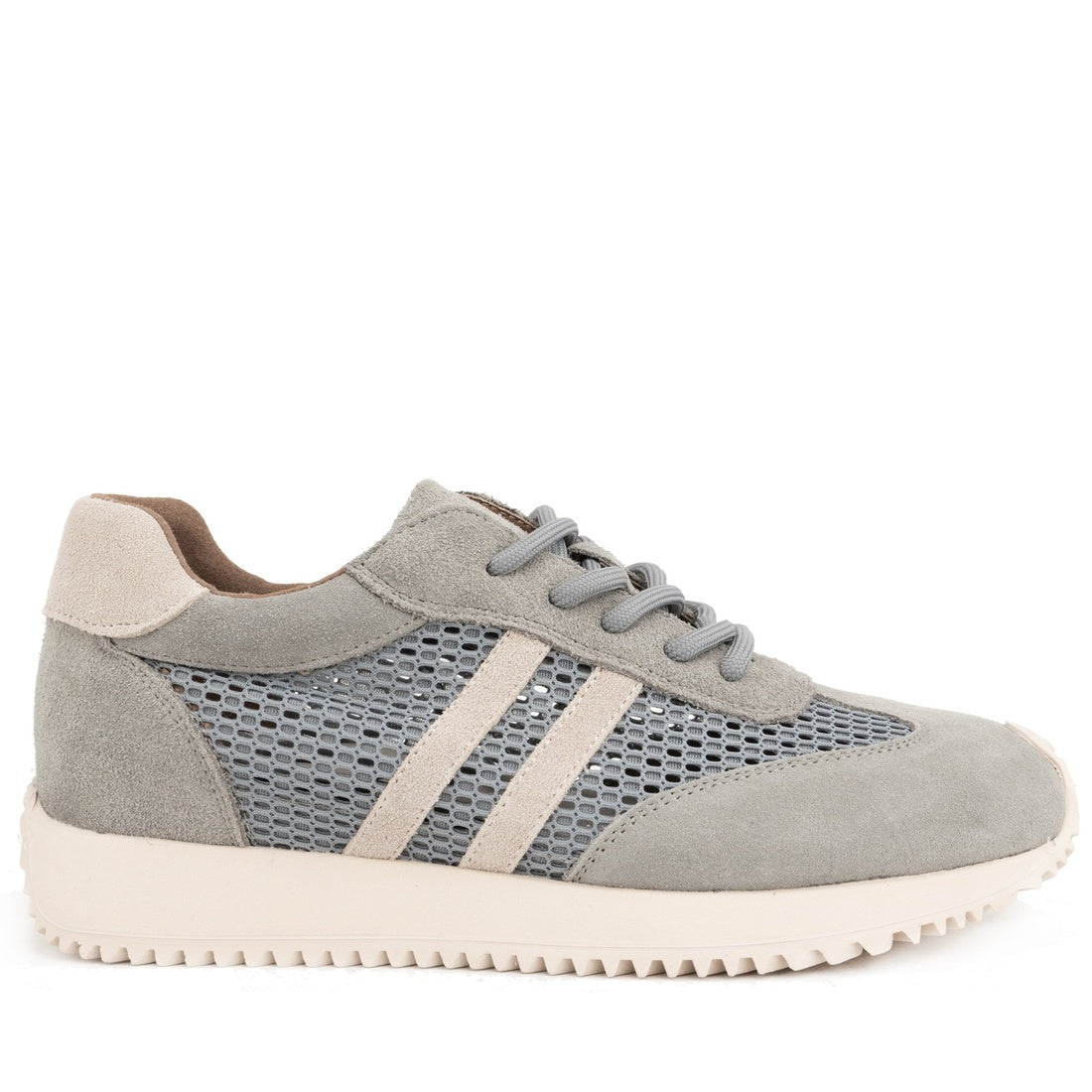 grey casual closed sneakers