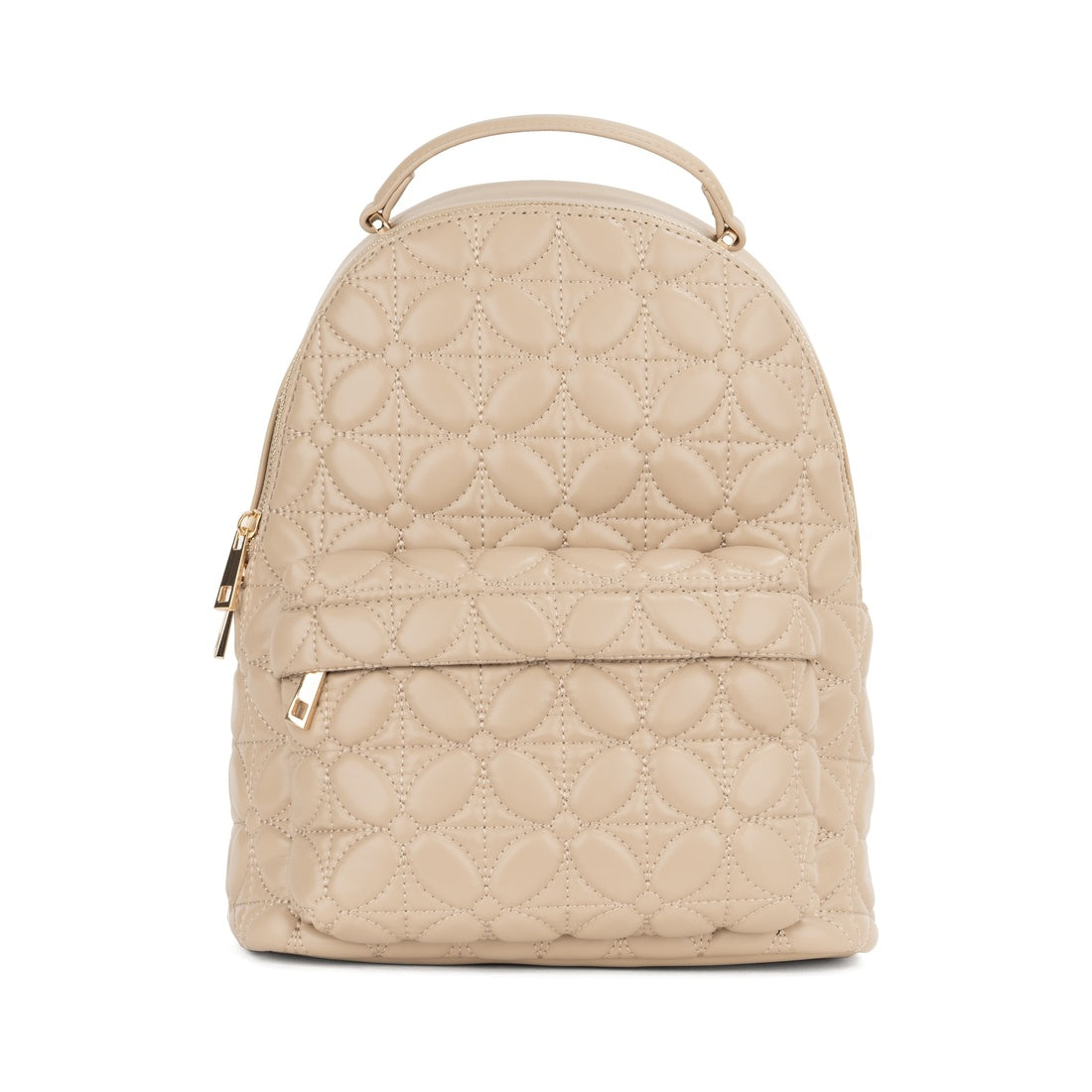 beige backpack