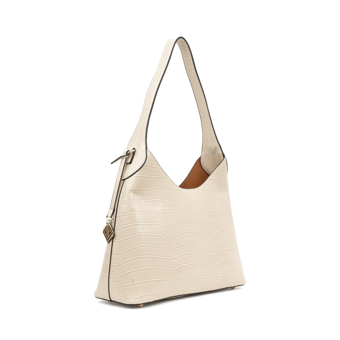 beige shoul bag