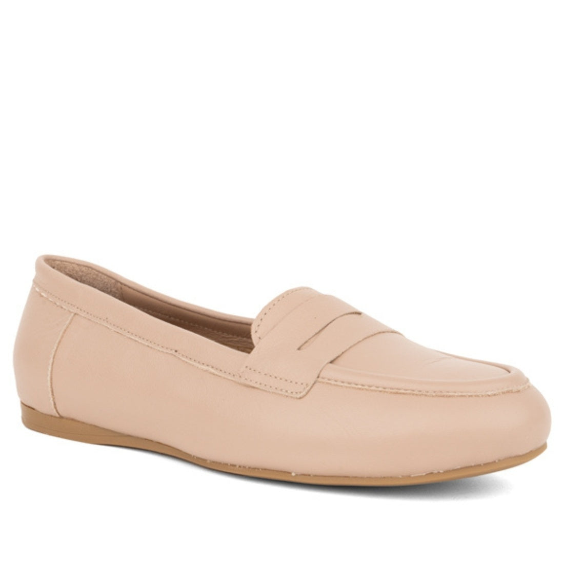 beige casual closed ballerinas
