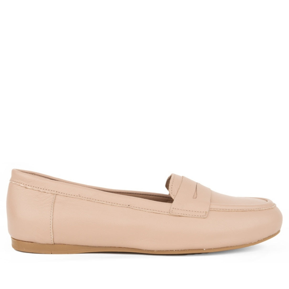 beige casual closed ballerinas