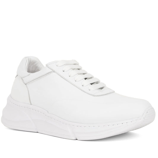 white casual closed leisure