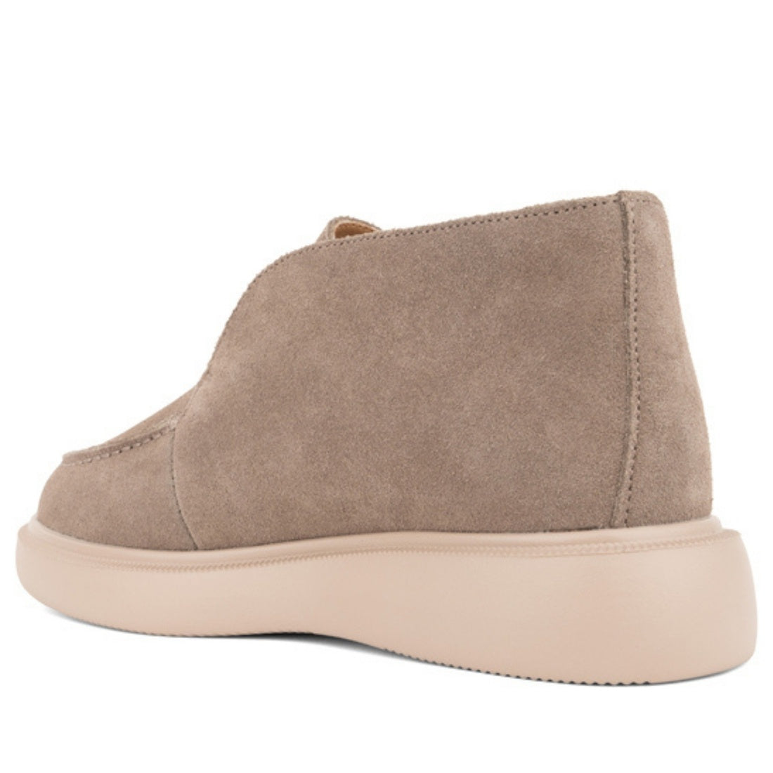 grey casual closed booties