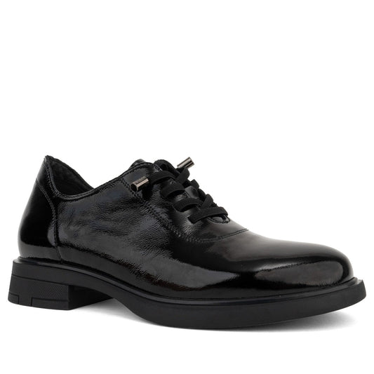 black casual closed sneakers