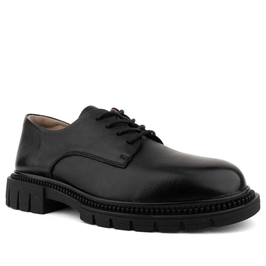 black casual closed formal