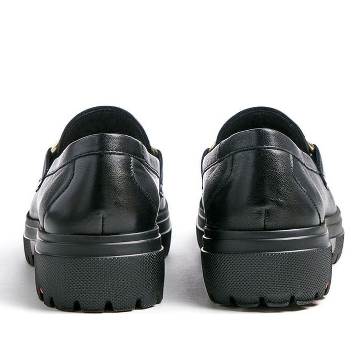 schwarz casual closed loafers