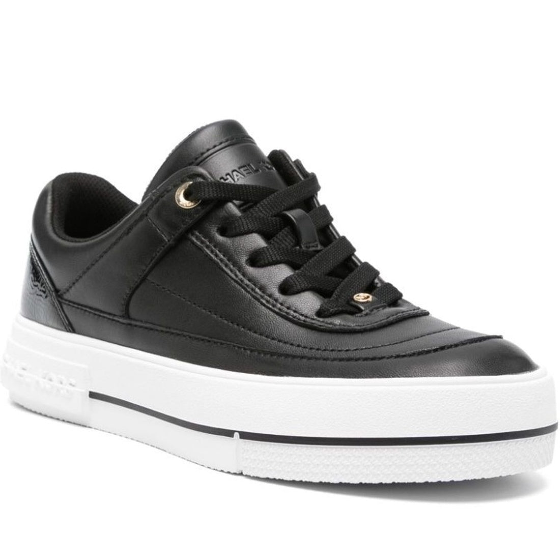 black casual closed sneaker