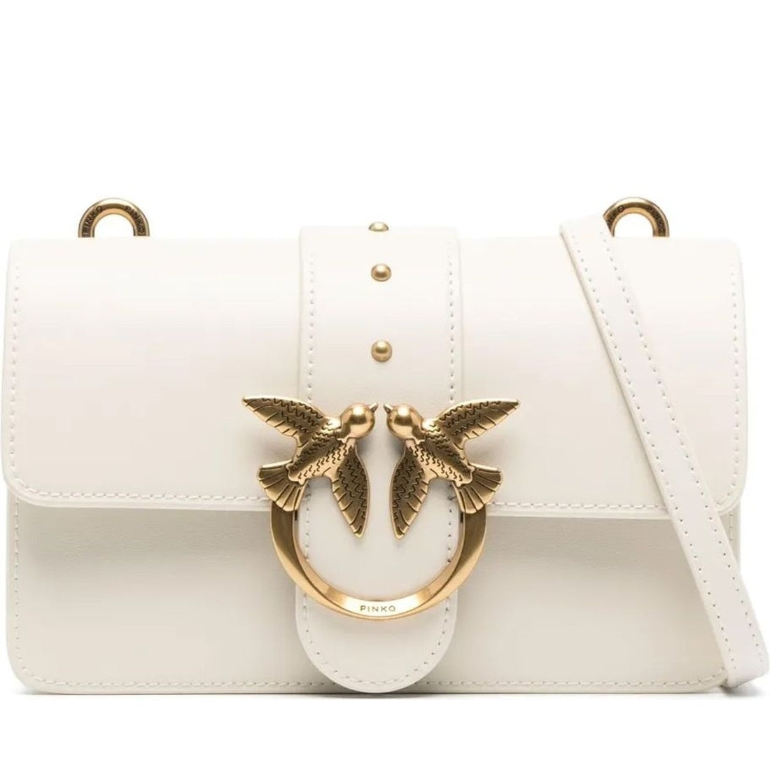 love one mini crossbody bag white