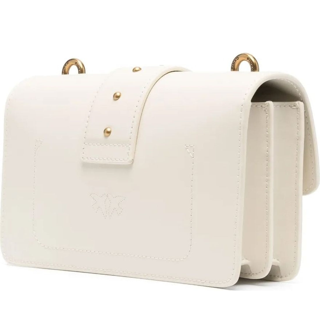 love one mini crossbody bag white