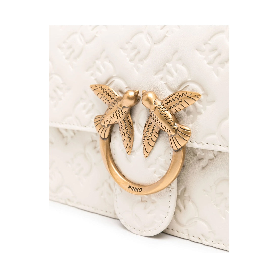 love one mini shoulder bag white