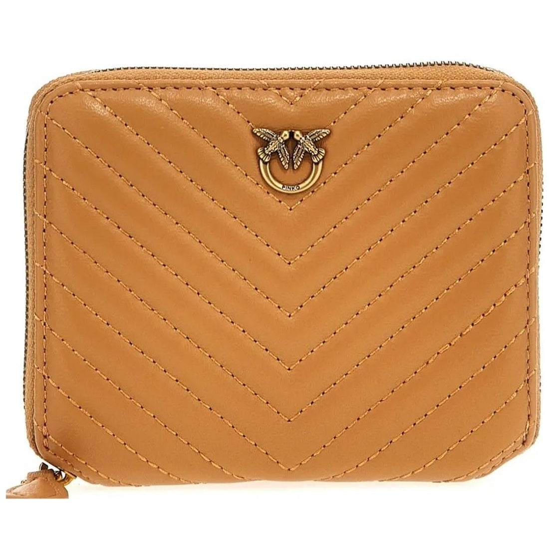 quilted leather wallet